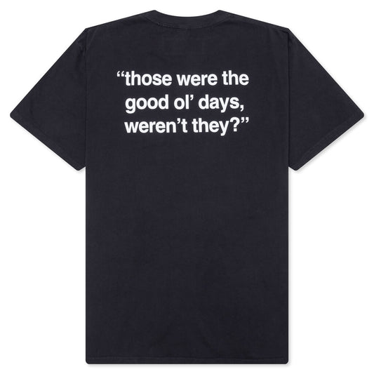 Last Ride Short Sleeve T-Shirt - Washed Black