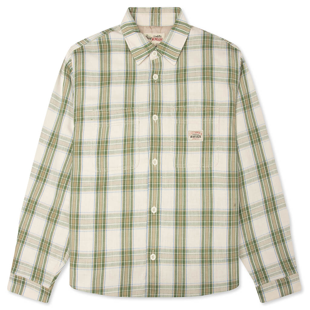 Lau Plaid Shirt - Off White
