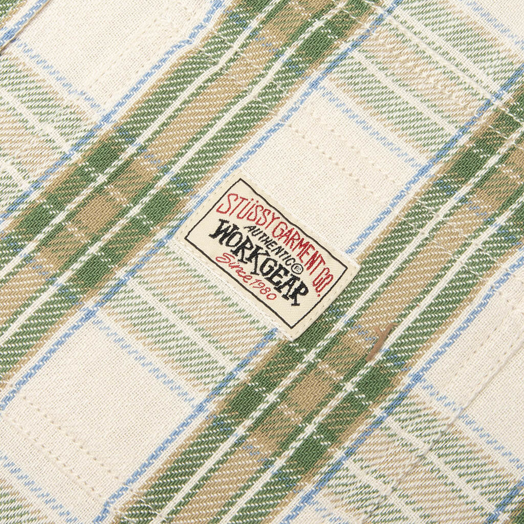 Lau Plaid Shirt - Off White
