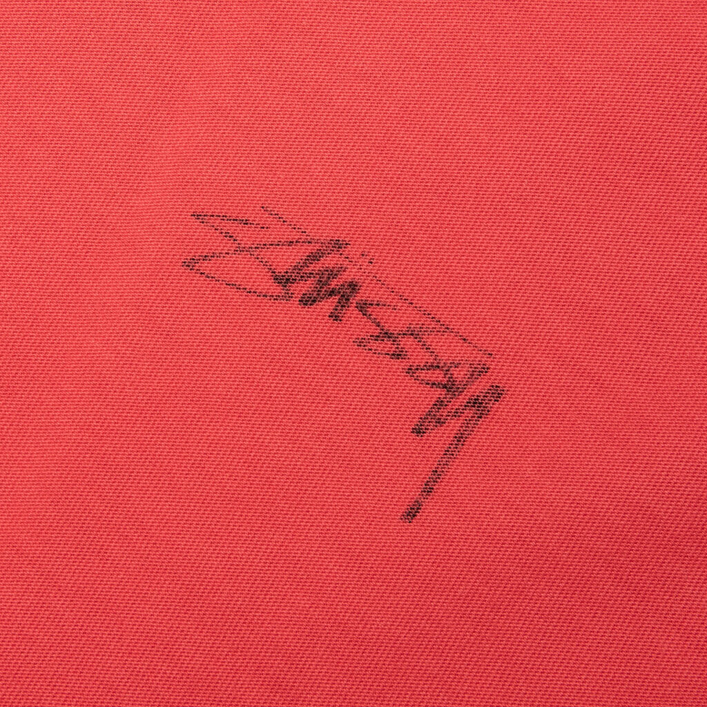 Lazy S/S Tee - Washed Red