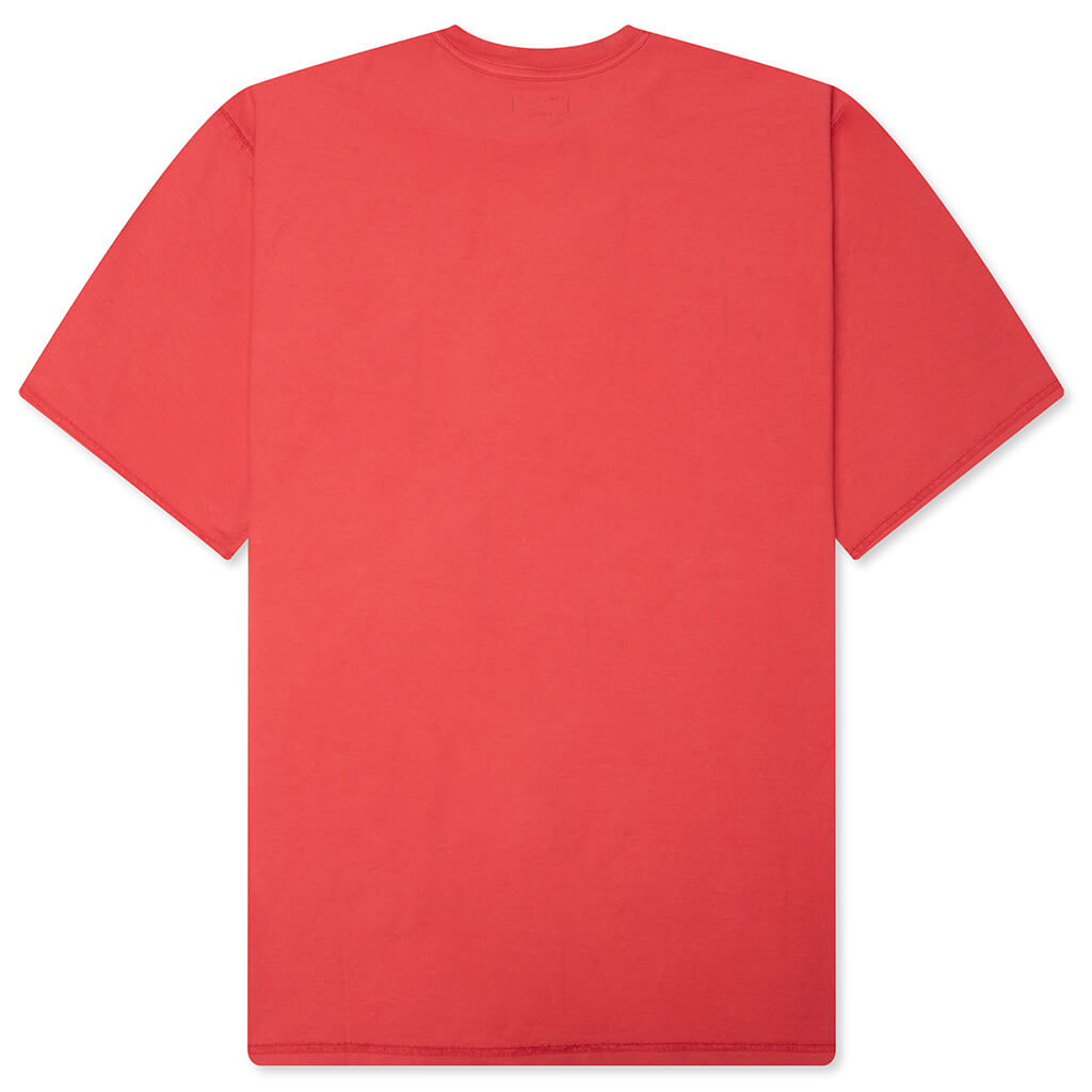 Lazy S/S Tee - Washed Red