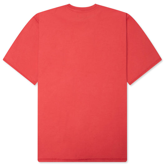 Lazy S/S Tee - Washed Red