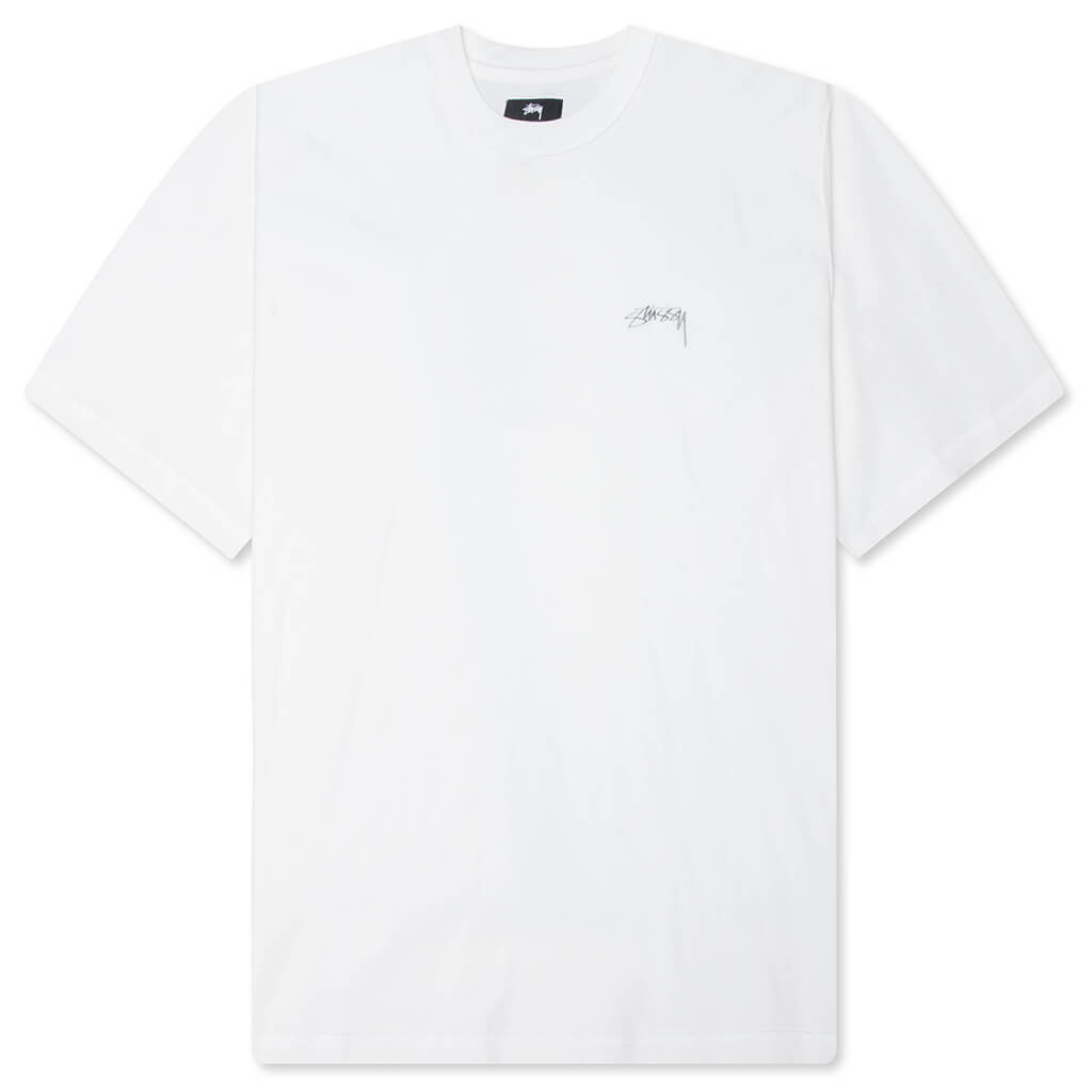 Lazy S/S Tee - White