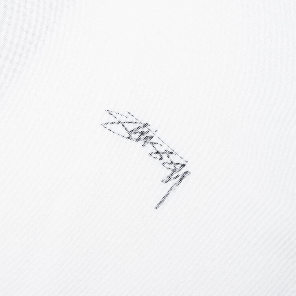 Lazy S/S Tee - White