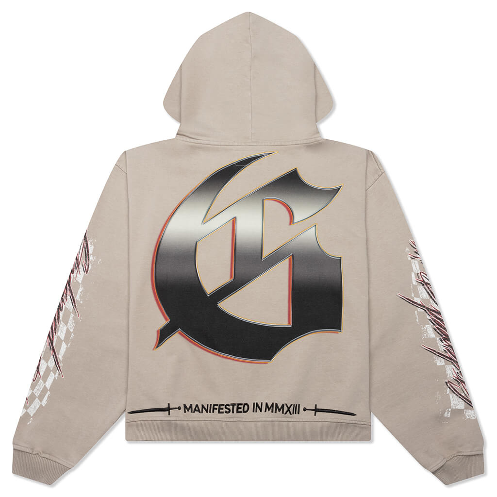 Le Denier Hoodie - Stone Grey