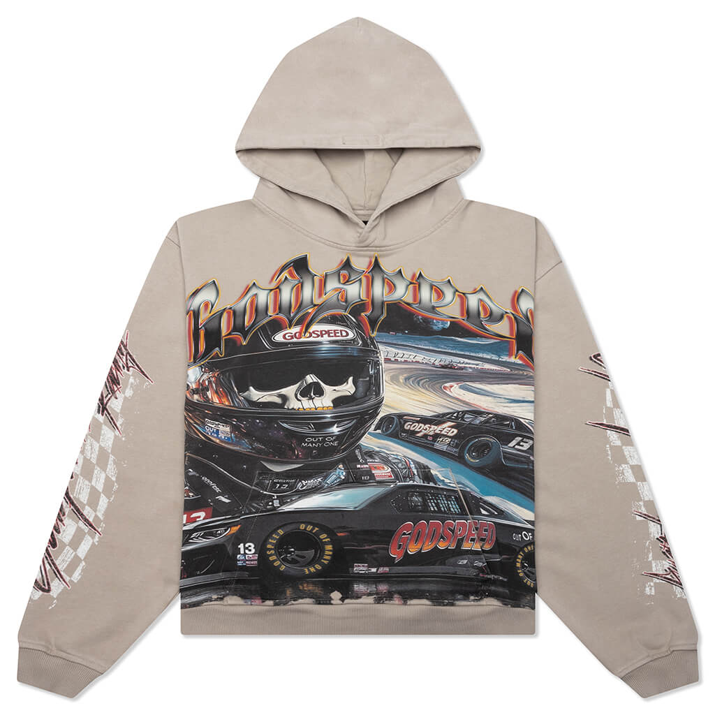 Le Denier Hoodie - Stone Grey