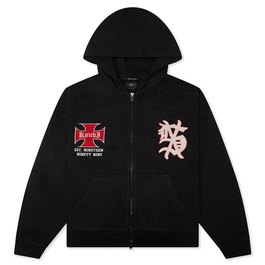 League Ekcess Zip Hoodie - Jet Black