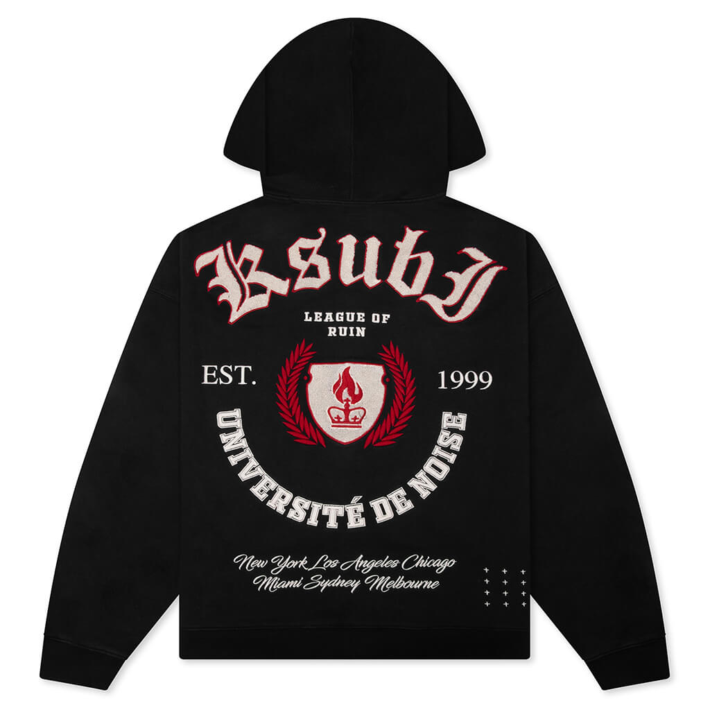 League Ekcess Zip Hoodie - Jet Black