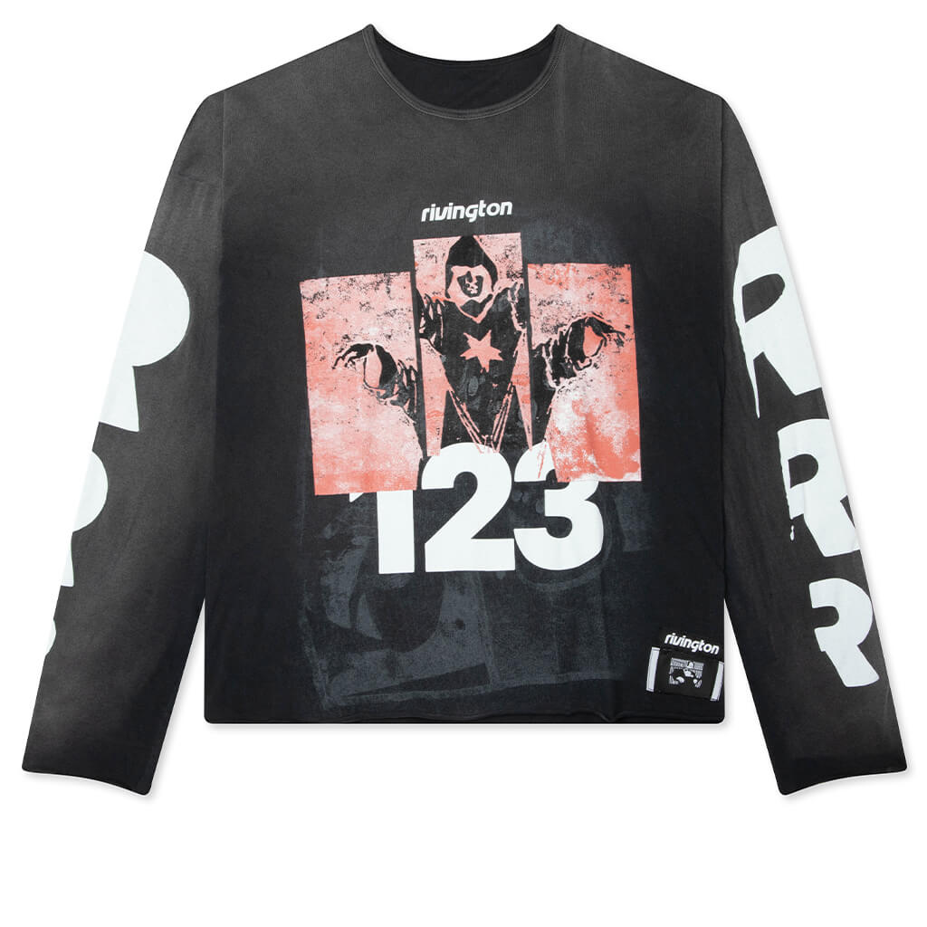 Left Out Enemy L/S Tee - Vintage Black