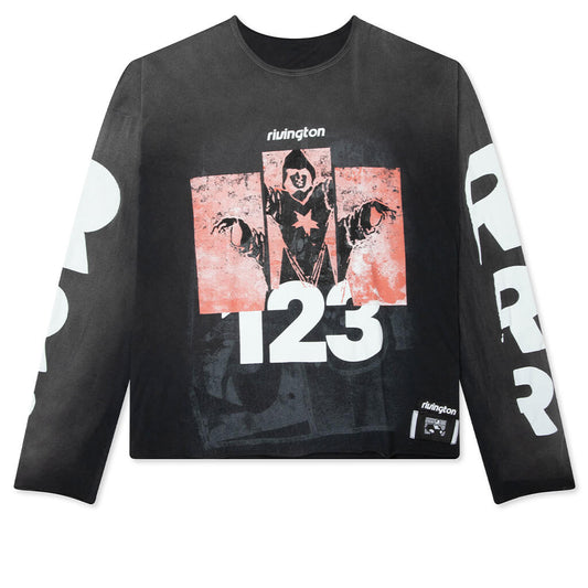 Left Out Enemy L/S Tee - Vintage Black