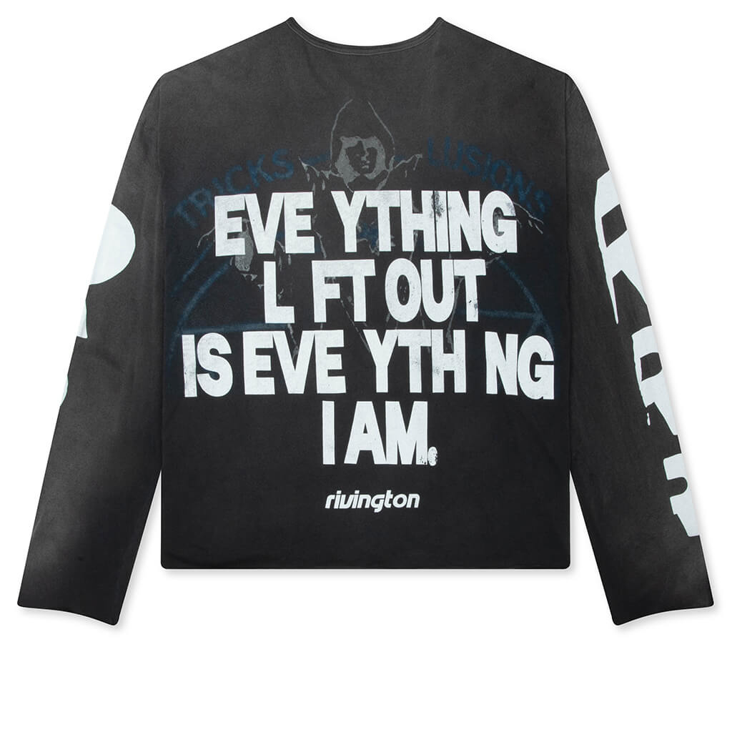 Left Out Enemy L/S Tee - Vintage Black