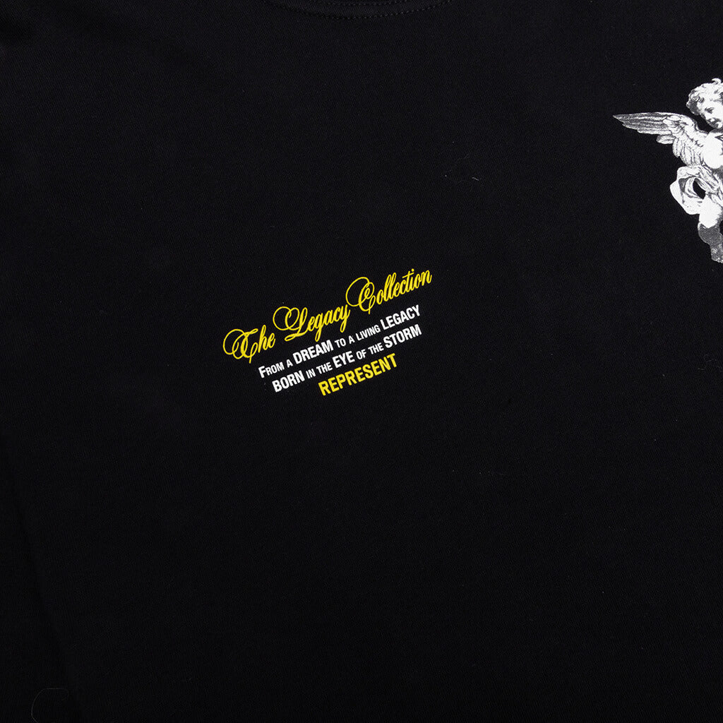 Legacy Cherubs T-Shirt - Jet Black