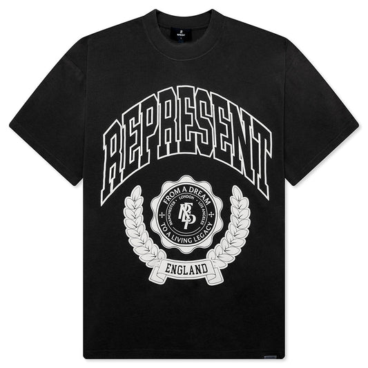 Legacy Crest T-Shirt - Stained Black