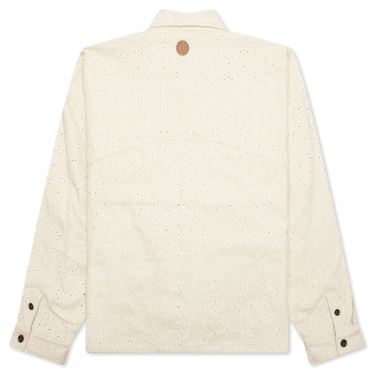 Legacy Eyelet Shirt - Bone