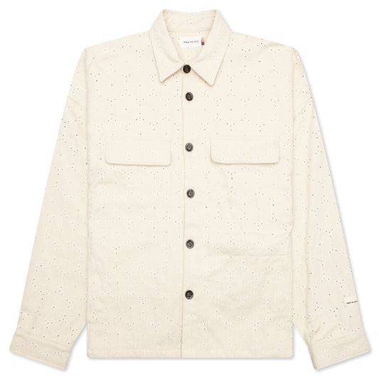 Legacy Eyelet Shirt - Bone