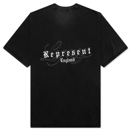 Legacy Overprint T-Shirt - Vintage Black