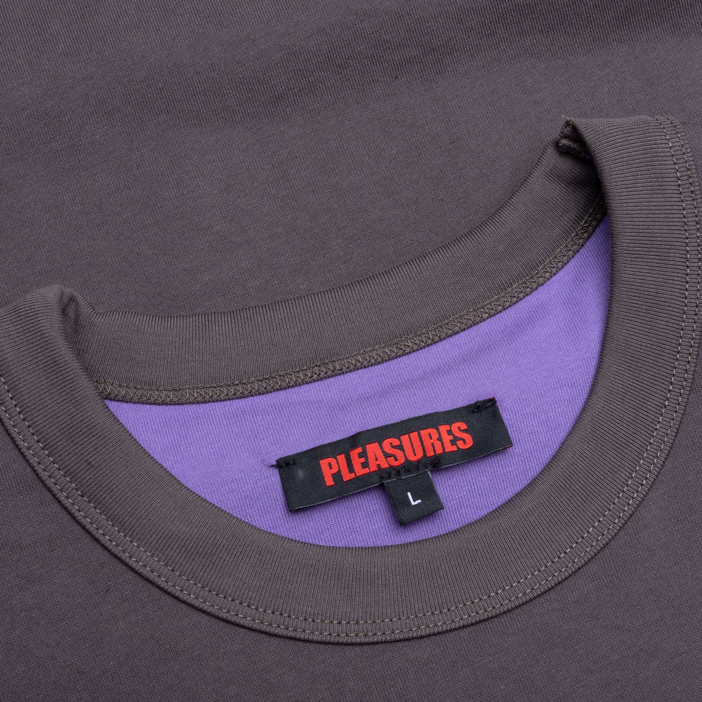 Legal Reversible Heavyweight Shirt - Charcoal/Purple