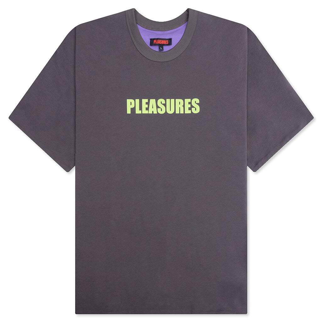 Legal Reversible Heavyweight Shirt - Charcoal/Purple