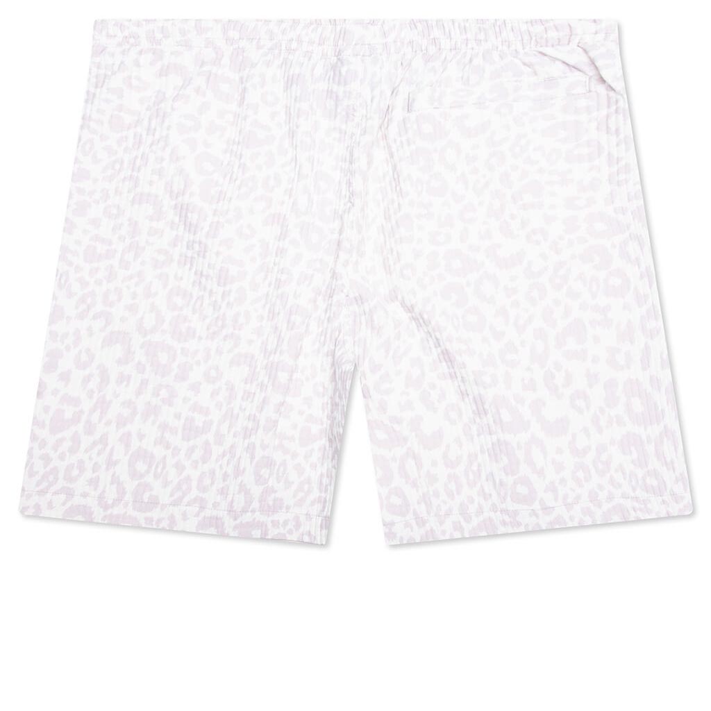 Leopard Active Shorts - Off White