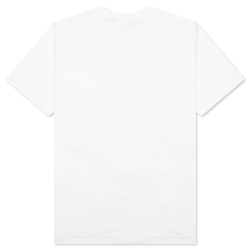 Liquid Camo College Tee - White/Blue