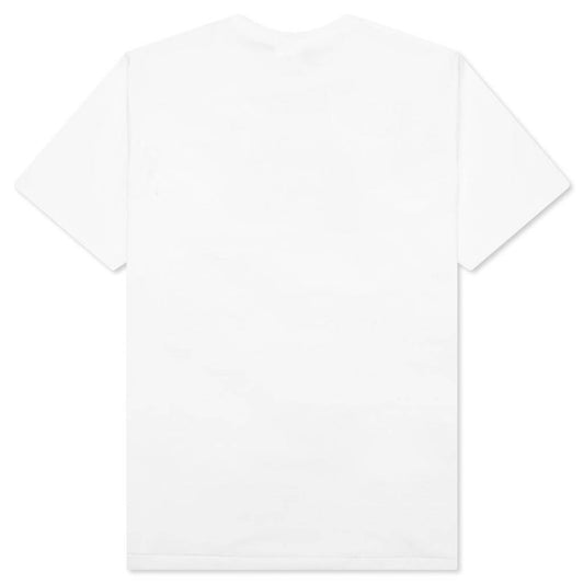 Liquid Camo College Tee - White/Blue