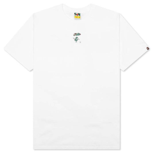 Liquid Camo Small Ape Face Tee - White