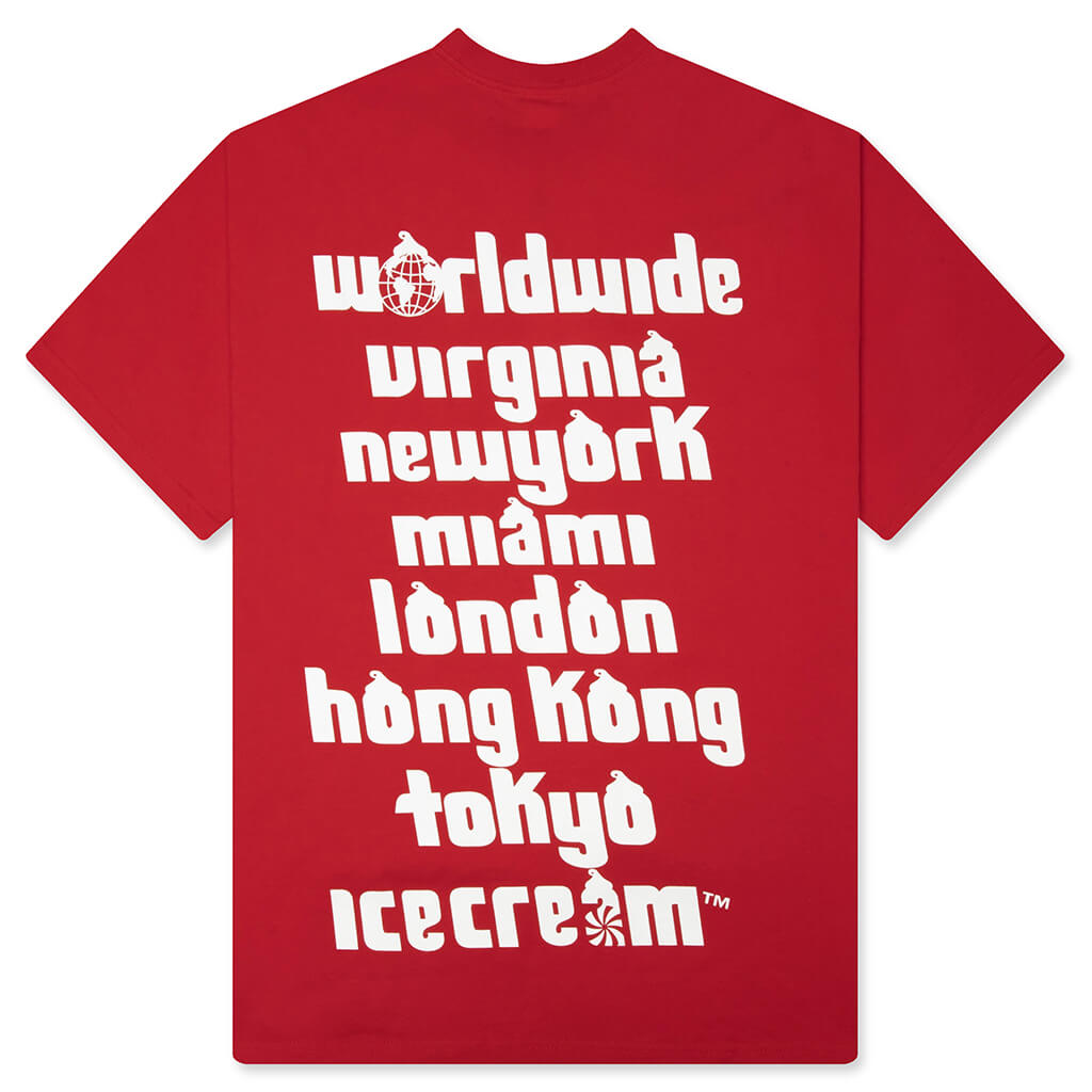 List S/S Tee - Salsa