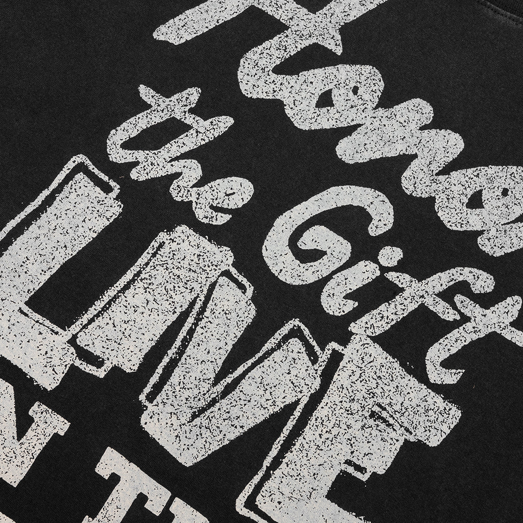 Live On The Air T-Shirt - Black