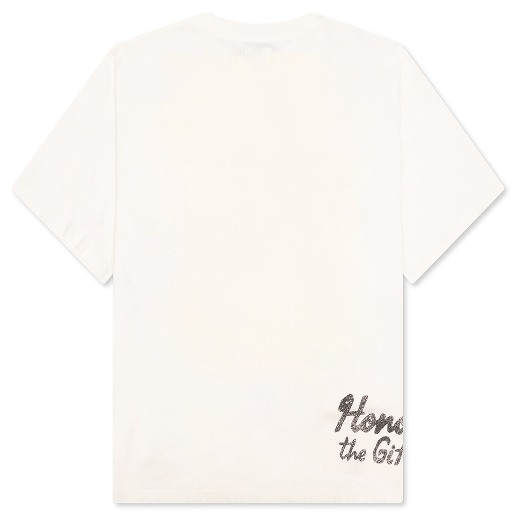 Live On The Air T-Shirt - Bone