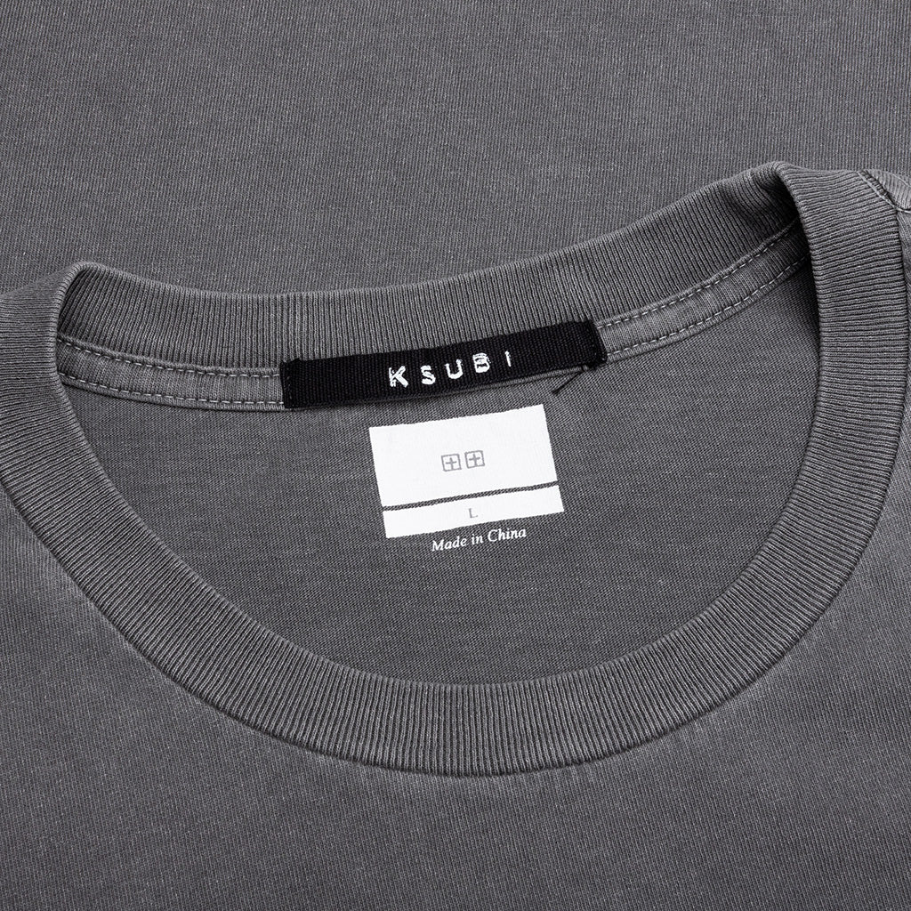 Lock Cut Off Tee - Charcoal