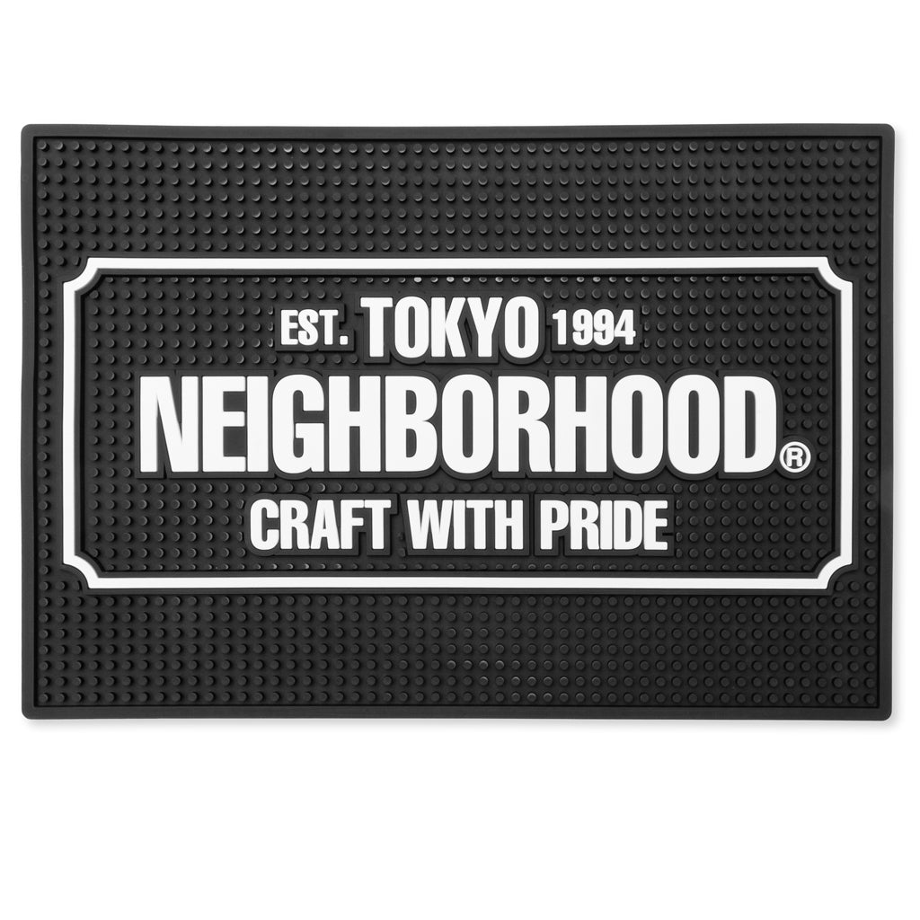 Logo Bar Mat - Black