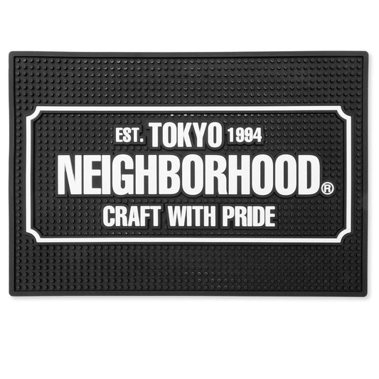 Logo Bar Mat - Black