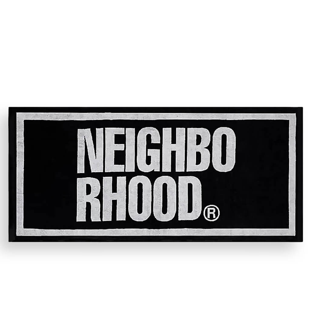 Logo Bath Towel - Black