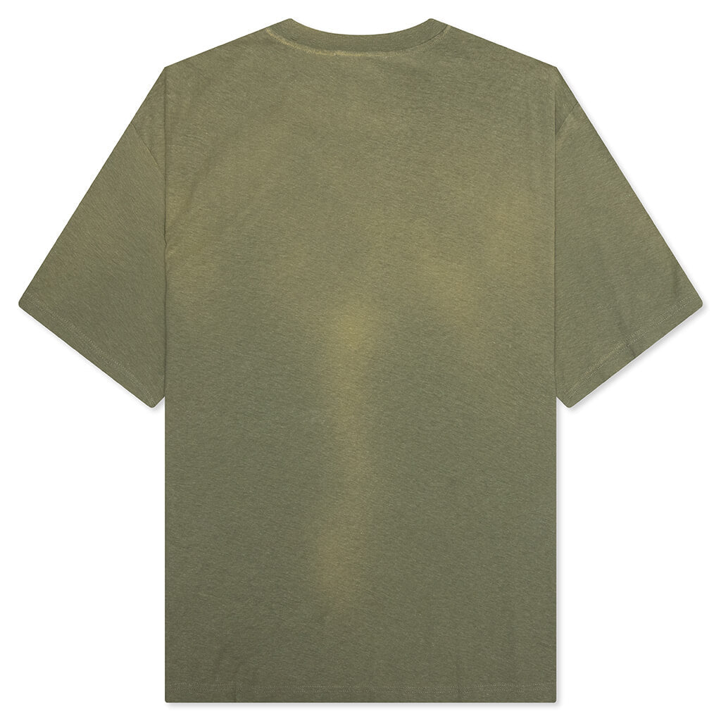 Logo Relaxed Fit T-Shirt - Olive Green
