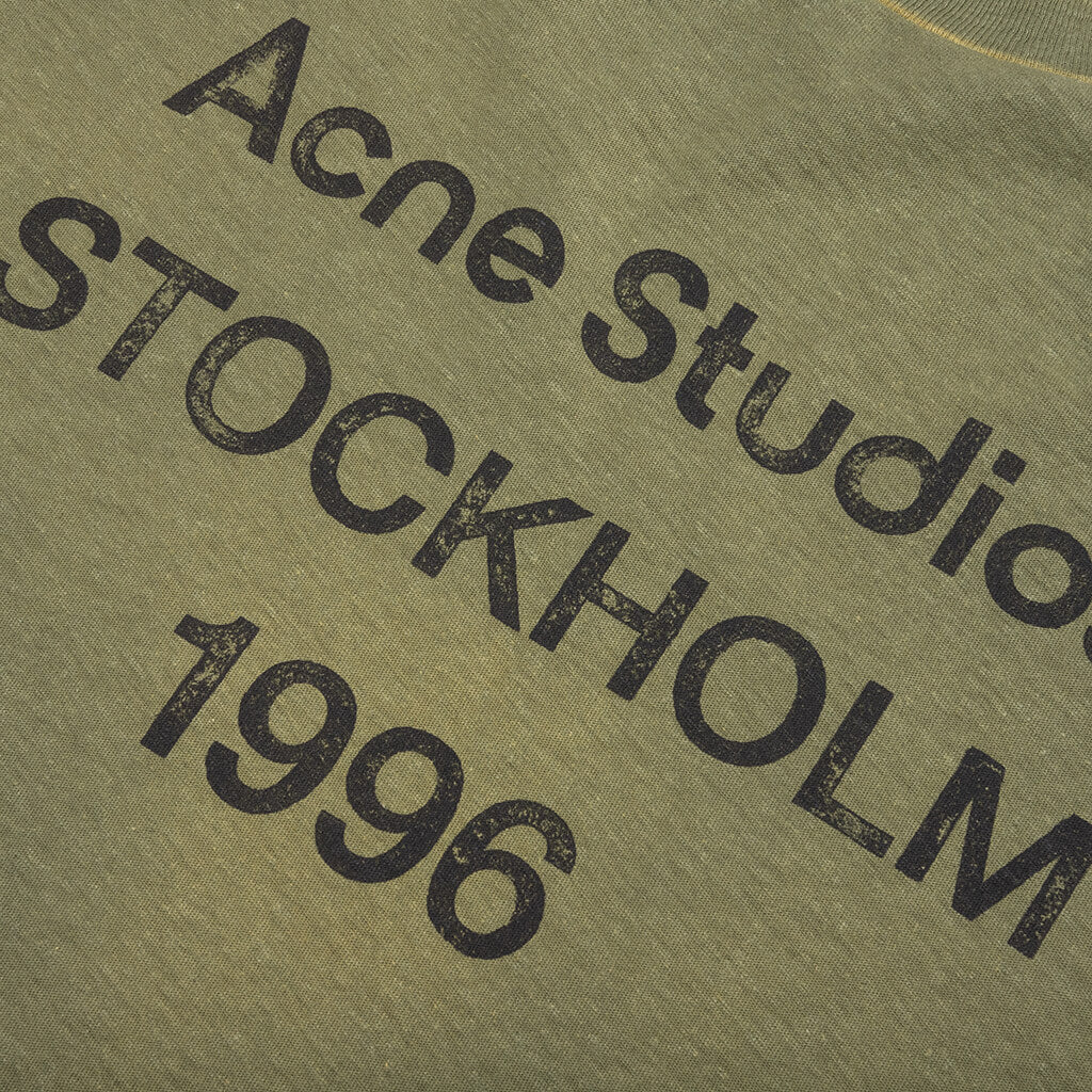 Logo Relaxed Fit T-Shirt - Olive Green