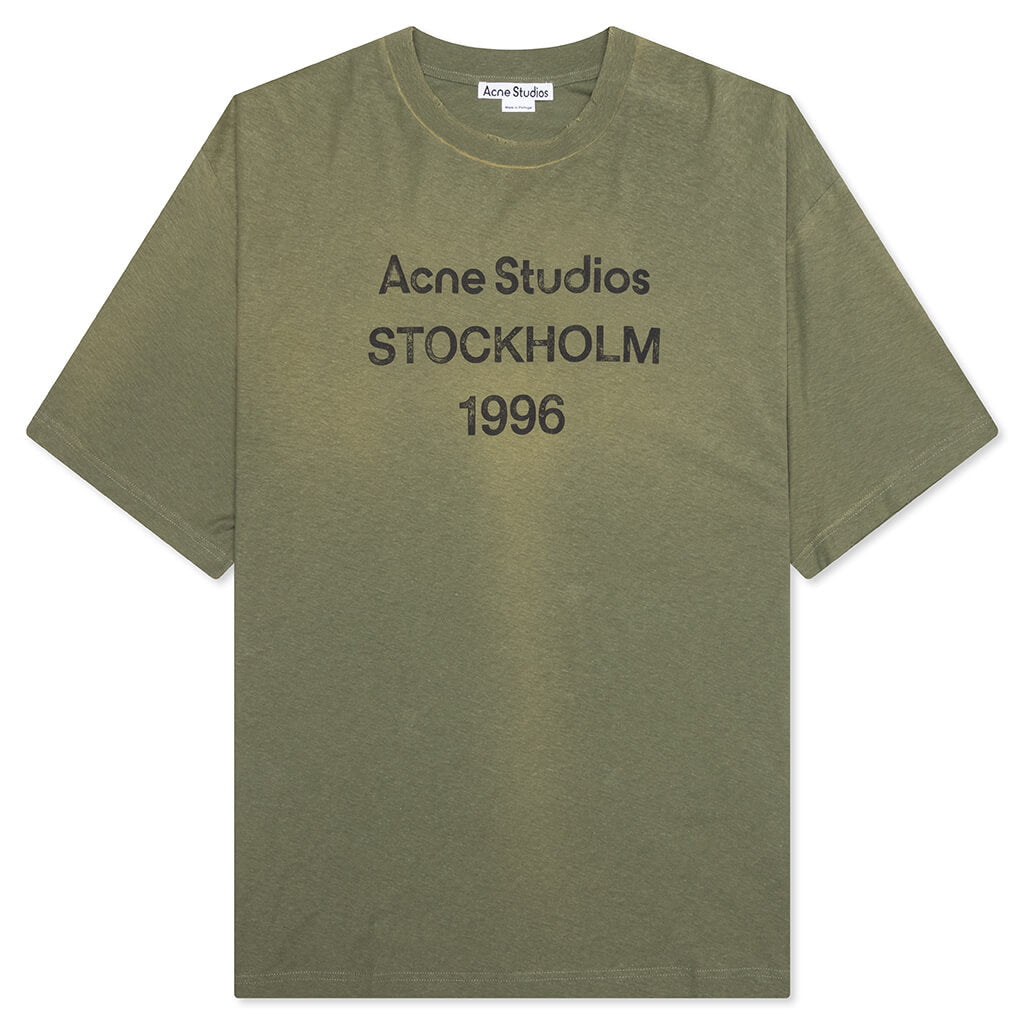 Logo Relaxed Fit T-Shirt - Olive Green