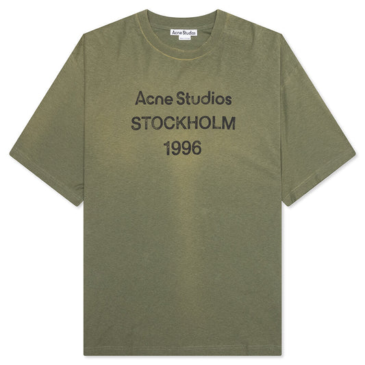 Logo Relaxed Fit T-Shirt - Olive Green