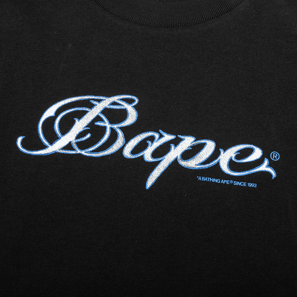 Logo Relaxed Fit Tee - Black