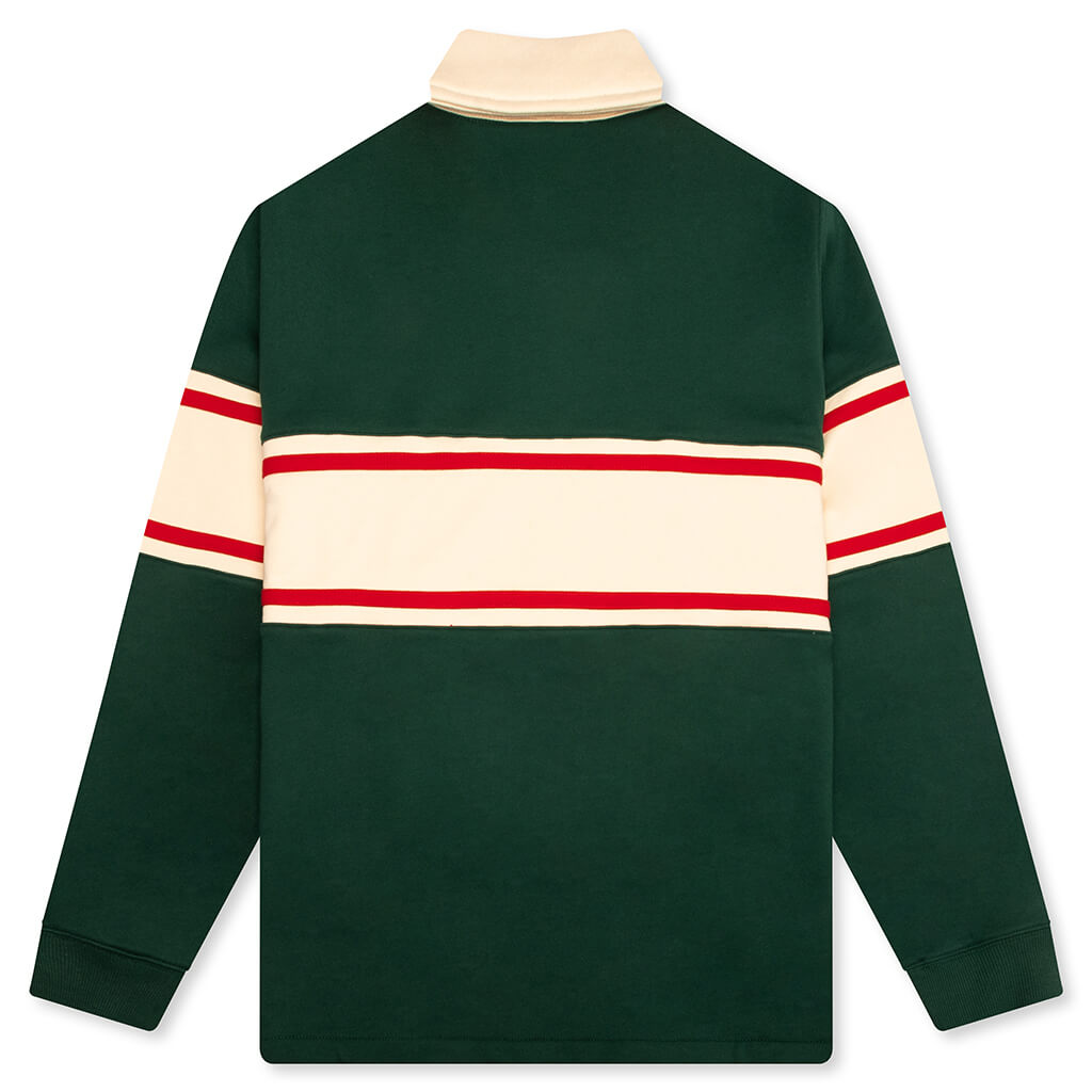 Lomu Rugby Polo - Dark Green