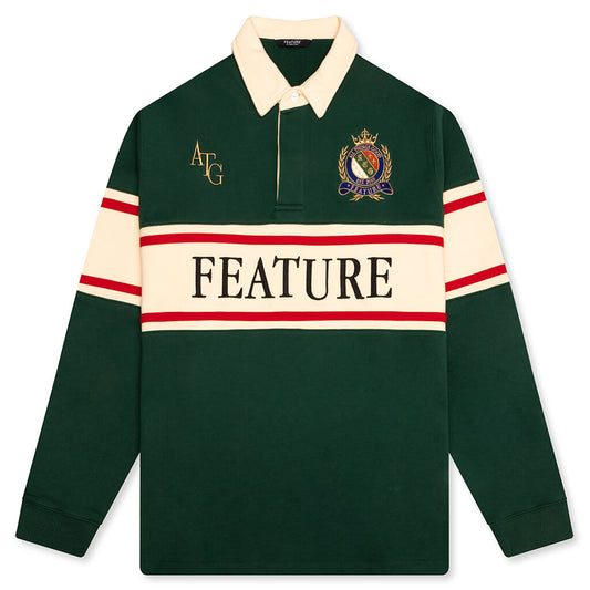 Lomu Rugby Polo - Dark Green