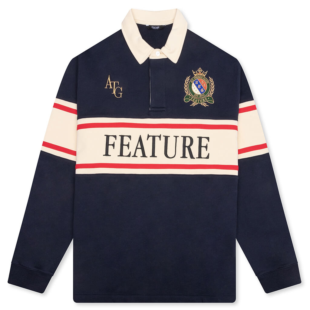 Lomu Rugby Polo - Navy