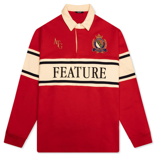 Lomu Rugby Polo - Red