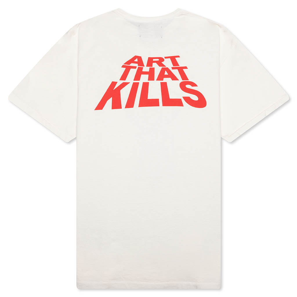 Lone Wolf Tee - Light Archival White