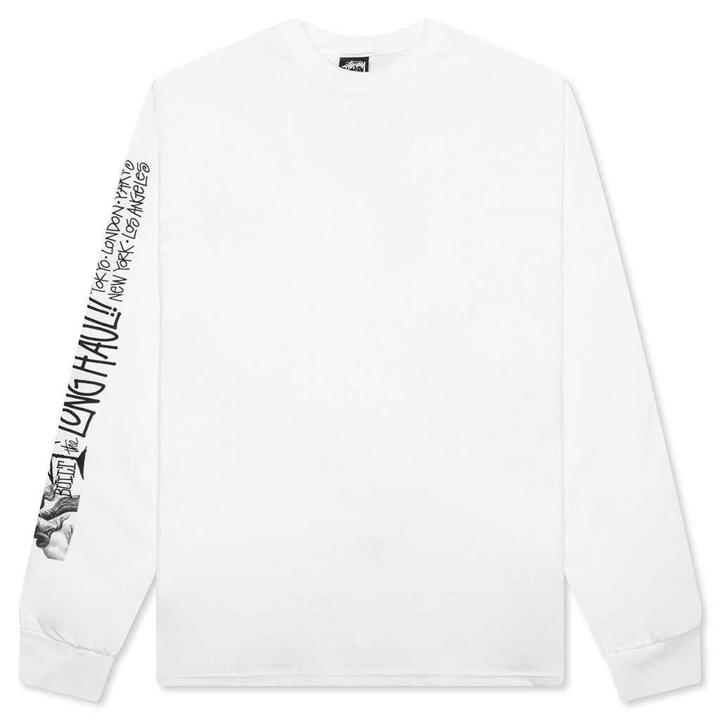 Long Haul L/S Tee - White