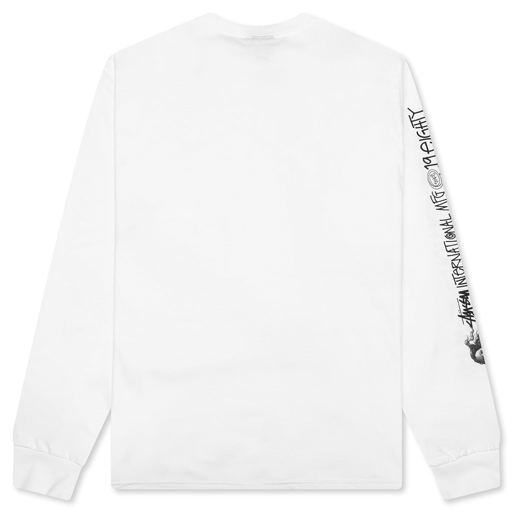 Long Haul L/S Tee - White