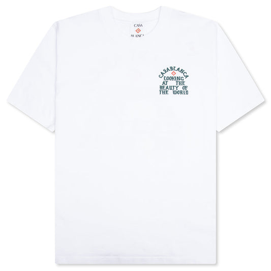 Beauty of the World Printed T-Shirt - White
