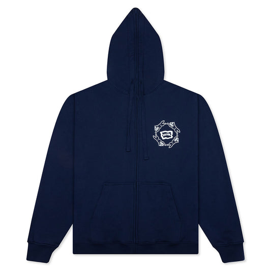 Loop Hoodie - Black Iris