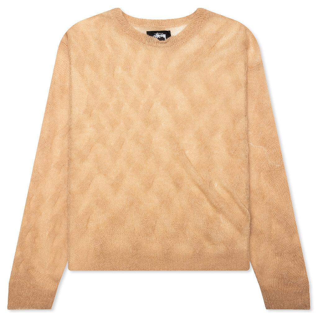 Loose Knit Cross Cable - Sand