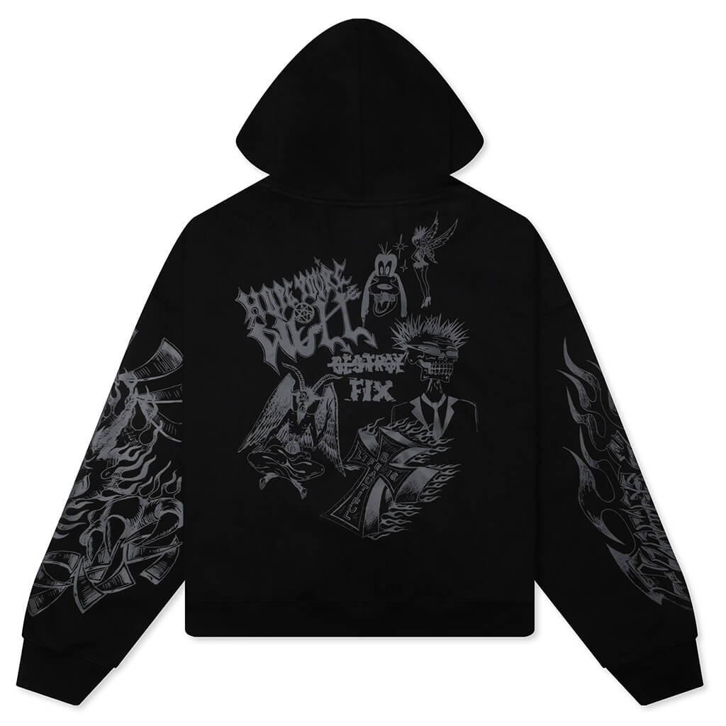 Loud Noises Hoodie - Black