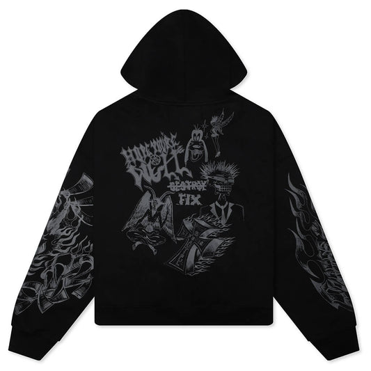 Loud Noises Hoodie - Black
